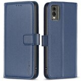 INORCO BINFEN COLOR BF17 za Nokio C32 stojalo za telefon PU usnje + ovitek za telefon denarnica TPU, (22033152) Cene