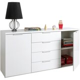 CARRYHOME komoda, bela, visoki sijaj | Shoptok.si