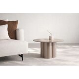 Venture Home Olivia klub stolić ⌀80 cm, smeđi | shoptok.hr