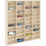  Stenska vitrina s polico Bež 40 x 4,5 x 43 cm Konstruiran les, (5000200875) | Shoptok.si