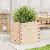  Vrtno cvetlično korito 50x50x45,5 cm trdna borovina | Shoptok.si