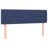 Maison Chic Posteljno vzglavje - Vzglavna omarica 2 kosa modro 80x7x78/88 cm blago, (22077783) | Shoptok.si