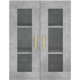  Visoka komoda siva betona 69,5x34x180 cm od konstruiranog drva | shoptok.hr
