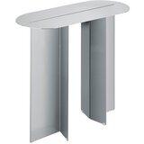 Blomus Stranska mizica iz nerjavečega jekla v mat srebrni barvi 35x80 cm Oru – | Shoptok.si
