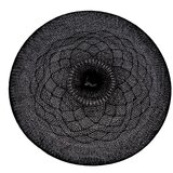 Dakls Crna plastična podloga ø 38 cm - | shoptok.hr