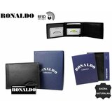 Fashion Hunters RONALDO RFID leather wallet Cene