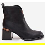 VINCEZA Leather Women's Ankle Boots | Shoptok.si