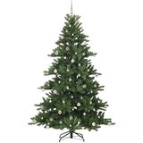  Umjetno božićno drvce s nogom Zelena 240 cm PVC i čelik | shoptok.hr