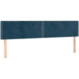  LED uzglavlje tamnoplavo 160x5x78/88 cm baršunasto | Eponuda.ba