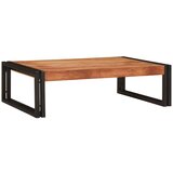 vidaXL Polica za kopalnico 80 x 50 x 23 cm Trdna mango les, železo Cene