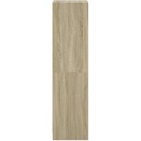  Visoka komoda sa staklenim vratima boja hrasta 35 x 37 x 142 cm | Eponuda.com