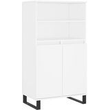  Visoka komoda bijela 60x36x110 cm od konstruiranog drva | Eponuda.ba