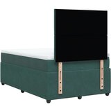  Krevet box spring s madracem tamnozeleni 120x190 cm baršunasti | shoptok.hr