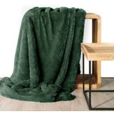 Eurofirany Unisex's Blanket 371399 Dark-Green Cene'.'