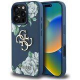 Guess OVITEK CASE ZA IPHONE 16 PRO LOGOTIP Z MRUŠIMI VRTNICAMI VISOKA KAKOVOST, (5000010305) | Shoptok.si