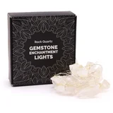 Kristalne čarobne lučke – Kamena strela - Gemstone, led lights - Home warming - Božič