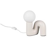 REALITY Slonokoščena keramična namizna svetilka (višina 21,5 cm) Quinn – | Shoptok.si