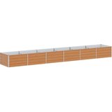  Povišena gredica - Vrtna gredica Svijetlosmeđa 480 x 80 x 45 cm | shoptok.hr