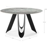 Marckeric Okrogla jedilna miza ø 135 cm Aila – | Shoptok.si