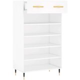 Ormarić za cipele bijeli 60 x 35 x 105 cm od konstruiranog drva | shoptok.hr