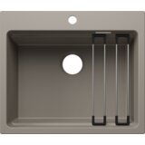 Blanco sudoper ETAGON 6 SILGRANIT pribor inox nosači, bez InFino pribora - TARTUFO | shoptok.hr
