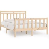  Posteljni okvir iz trdne borovine 160x200 cm, (20684202) | Shoptok.si