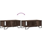  Stolić za kavu smeđa boja hrasta 100x51x40 cm konstruirano drvo | shoptok.hr