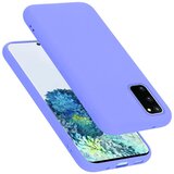 Cadorabo Ohišje, združljiv s Samsungom v tekoči lahki vijolični barvi - zaščitni pokrov iz fleksibilnega silikona TPU, (20584882) Cene