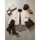 Sinsay Teddy jakna s gumbima i džepovima | shoptok.hr