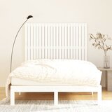  Zidno uzglavlje bijelo 140x3x110 cm od masivne borovine | shoptok.hr