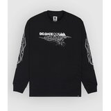 DC Side Flame Majica z dolgimi rokavi black Cene