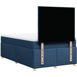 Krevet s oprugama i madracem plavi 120 x 200 cm od tkanine | shoptok.hr