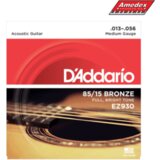ŽICE ZA AK GITARU D’addario EZ930 13-56  ŽICE ZA AK GITARU D’addario EZ930 13-56 Slike