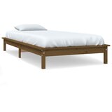 Furnova Posteljni okvir medeno rjav 90x200 cm trdna borovina, (21934324) | Shoptok.si