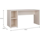 CARRYHOME PISALNA MIZA leseni material peščene barve | Shoptok.si
