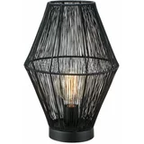 Markslöjd Črna namizna svetilka s kovinskim senčnikom (višina 38 cm) Casa –