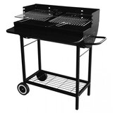 Bormann Roštilj na drveni ugljen BBQ1170 Elite - 76X40CM sa kotačima | shoptok.hr