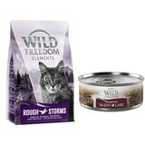 Wild Freedom Posebna cijena! 6,5 kg + 6 x 70 g "Instinctive" mokra hrana Rough Storms - pačetina (Single Meat) + 6 x 70 g pačetina Cijene
