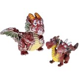  Set figura zmajeva iz bajke, 6 komada, s velikim crvenim zmajem | shoptok.hr