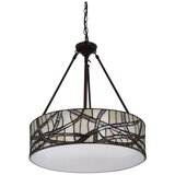 Premier Housewares Metalna viseća svjetiljka sa staklenim sjenilom ø 46 cm Waldorf – | shoptok.hr