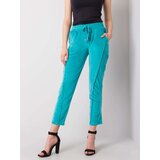 RUE PARIS Sweatpants-RV-DR-6110.92P-Turquoise | Shoptok.si
