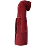  Kupaći kaput s kapuljačom Bordeaux Crvena xxl Flanel | shoptok.hr
