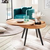 Mömax klubska miza dallas, barva hrasta | Shoptok.si
