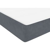  Krevet s oprugama i madracem tamnosivi 160x210 cm baršunasti | shoptok.hr