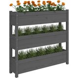  Sadilica siva 112 x 25 x 104,5 cm od masivne borovine | Eponuda.ba