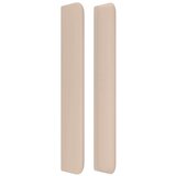  Vzglavje z ušesi kapučino 163x16x118/128 cm umetno usnje, (20933719) | Shoptok.si