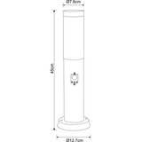 Globo 3158SLED - LED spoljašnja svetiljka BOSTON sa senzorom 1xE27/8,8W/230V IP44 | Eponuda.com