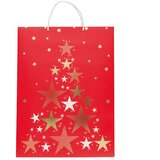  VREČICE UKRASNE 30X41X12 CM NOVOLETNE REX-SAUL SADOCH SDHOT41-708H RDEČE Cene