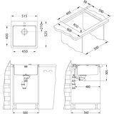 Alveus SUDOPERA PURE 30 SA P.Č. 515x525/195 mm | ePonuda.com