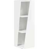  Stranski polic Visok sijaj bela 33 x 32 x 100,5 cm, (5000201238) | Shoptok.si